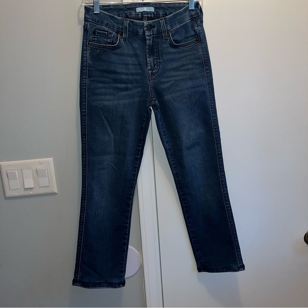 7 For All Mankind Kimmie Cigarette Straight Jeans